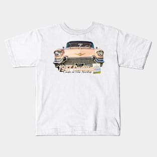 1957 Cadillac Coupe de Ville Kids T-Shirt